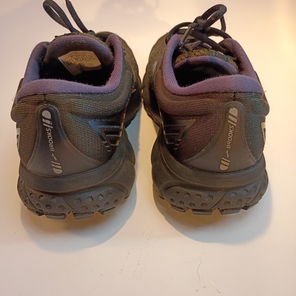 Brooks Ghost 13 Womens Running Shoes Black Grey Purple 1203381B072 - Picture 5 of 7